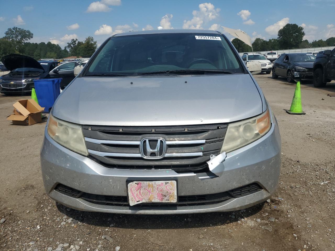 2012 Honda Odyssey VIN 5FNRL5H49CB142114 Copart auction photo, mechanical / minor dent/scratches damage thumbnail 5