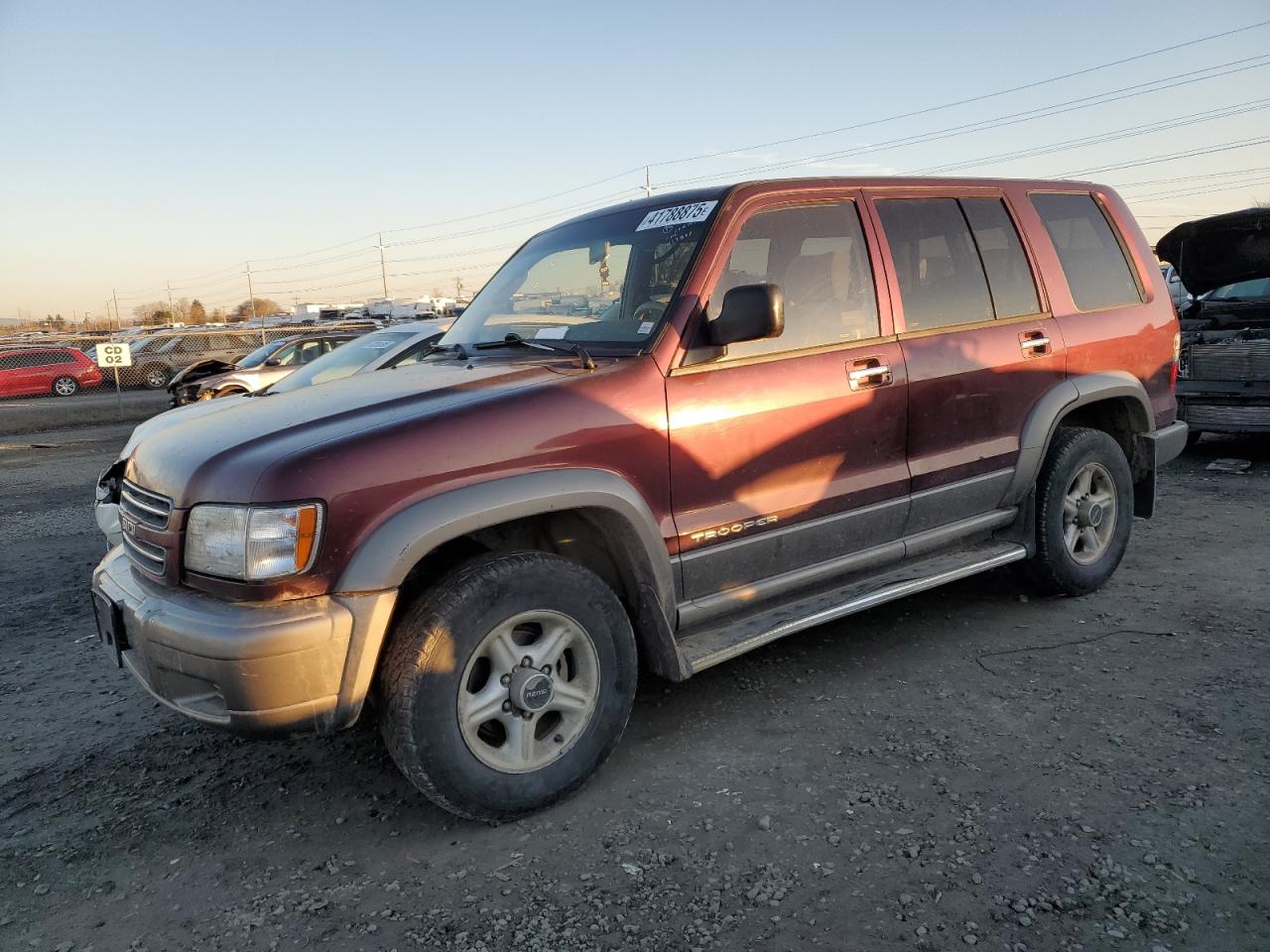 2001 Isuzu Trooper VIN JACDJ58X817J17877