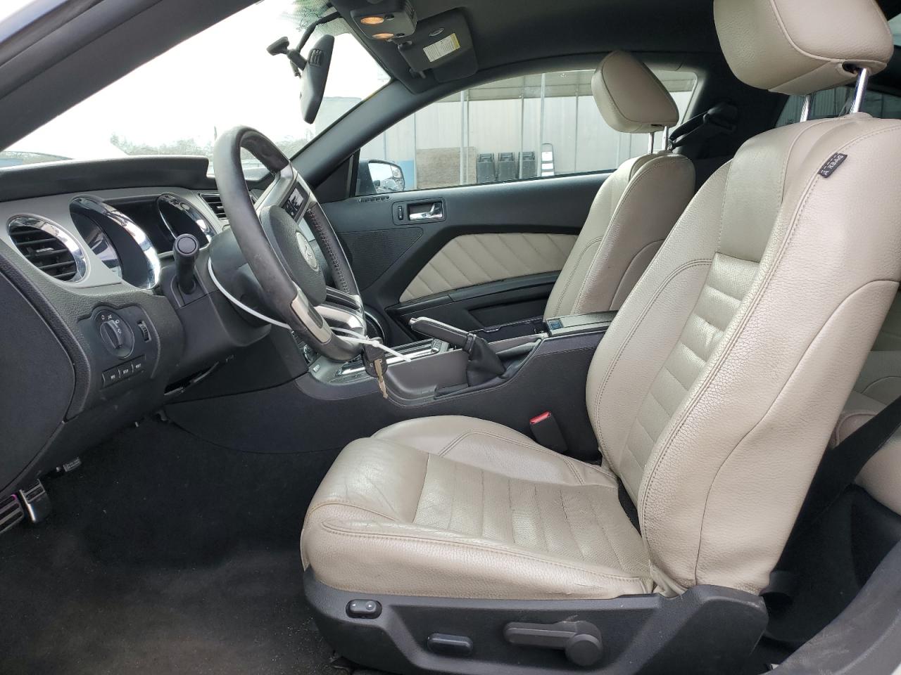 2012 Ford Mustang VIN 1ZVBP8AMXC5231058 Copart auction photo, side damage thumbnail 7