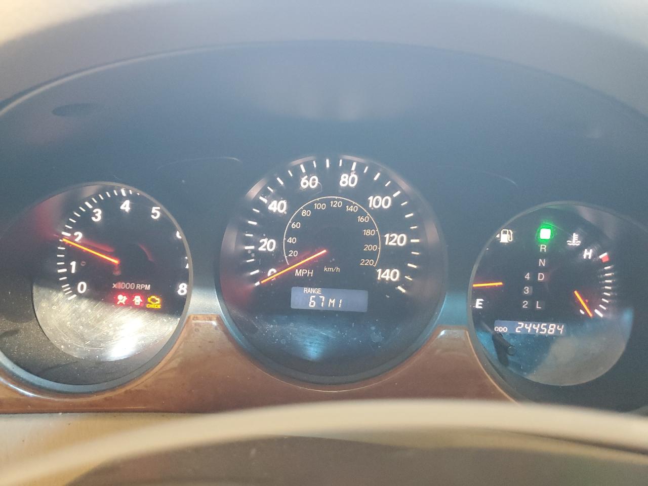 2005 Lexus ES VIN JTHBA30G855118763 Copart auction photo, front end damage thumbnail 9