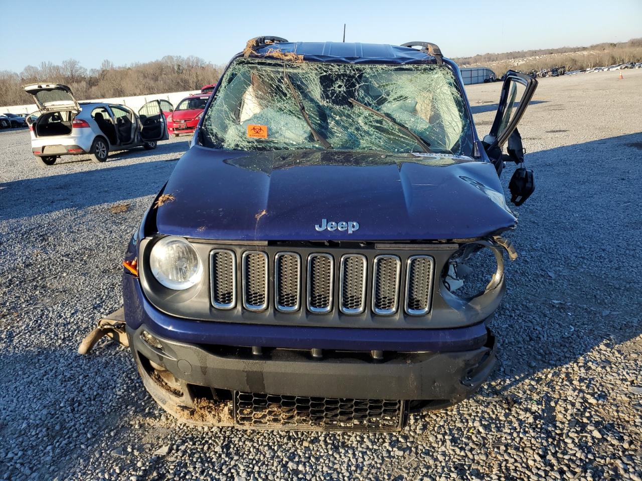 2017 Jeep Renegade VIN ZACCJABB6HPE73101 Copart auction photo, rollover damage thumbnail 5