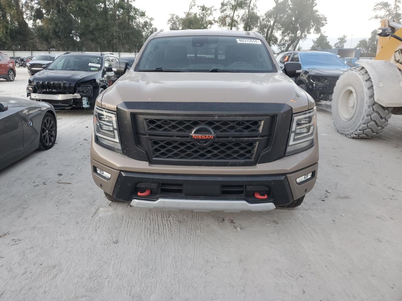 2021 Nissan Titan VIN 1N6AA1ED2MN528423 Copart auction photo, rear end damage thumbnail 5