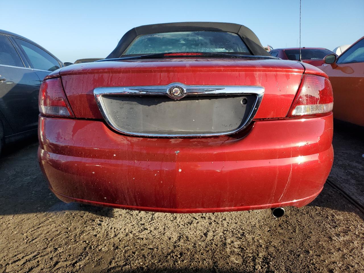 2006 Chrysler Sebring VIN 1C3EL65R36N236648 Copart auction photo, water/flood damage thumbnail 6