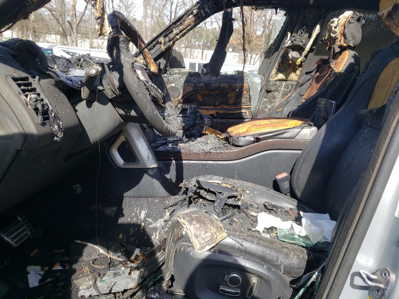 2016 Land Rover Range Rover VIN SALGS3EF1GA260248 Copart auction photo, burn damage thumbnail 7