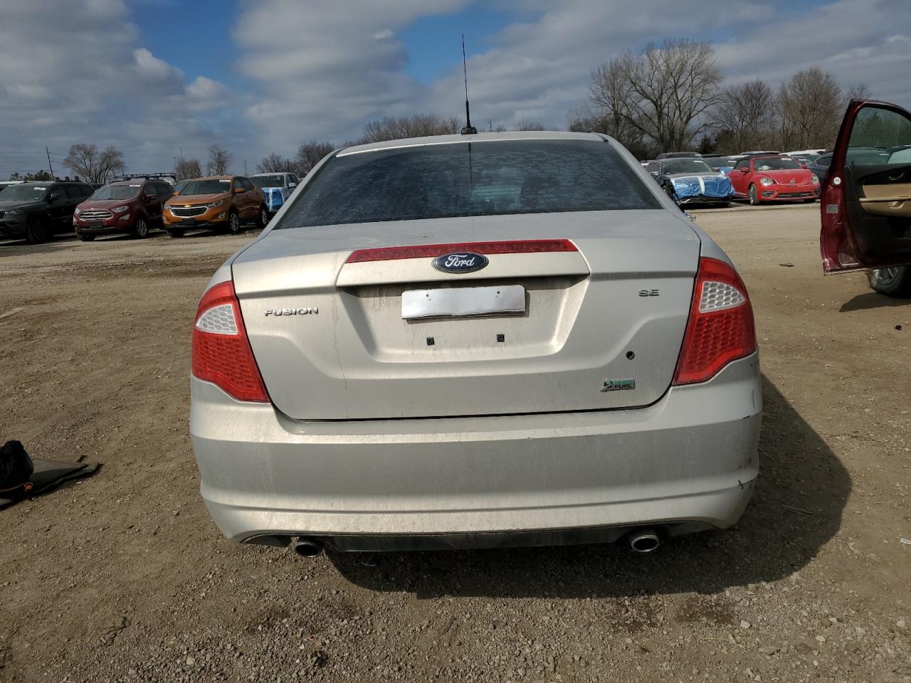 2010 Ford Fusion VIN 3FAHP0HG3AR173924 Copart auction photo, front end / side damage thumbnail 6