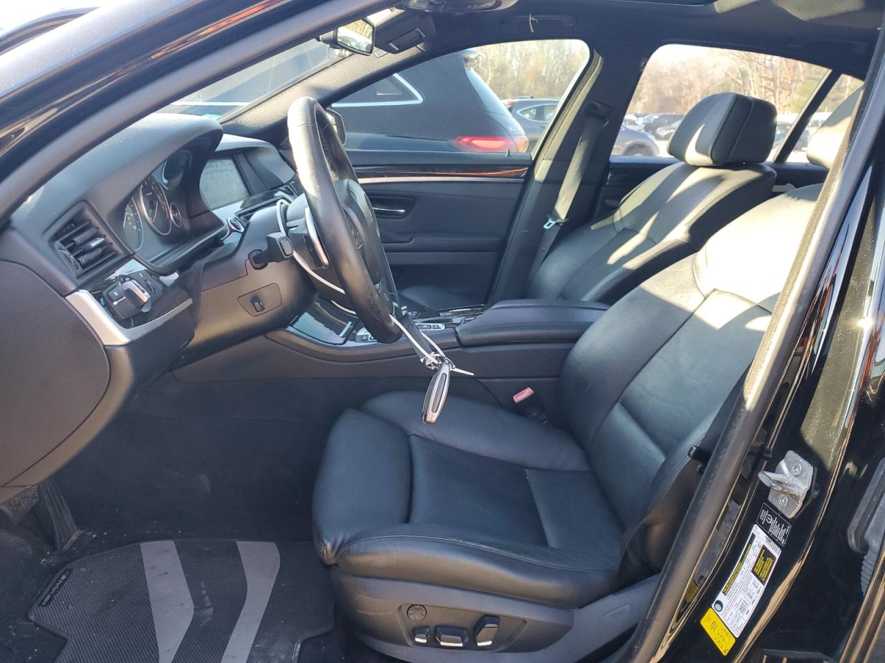 2013 BMW 5er VIN WBAFR9C54DDX79717 Copart auction photo, front end damage thumbnail 7