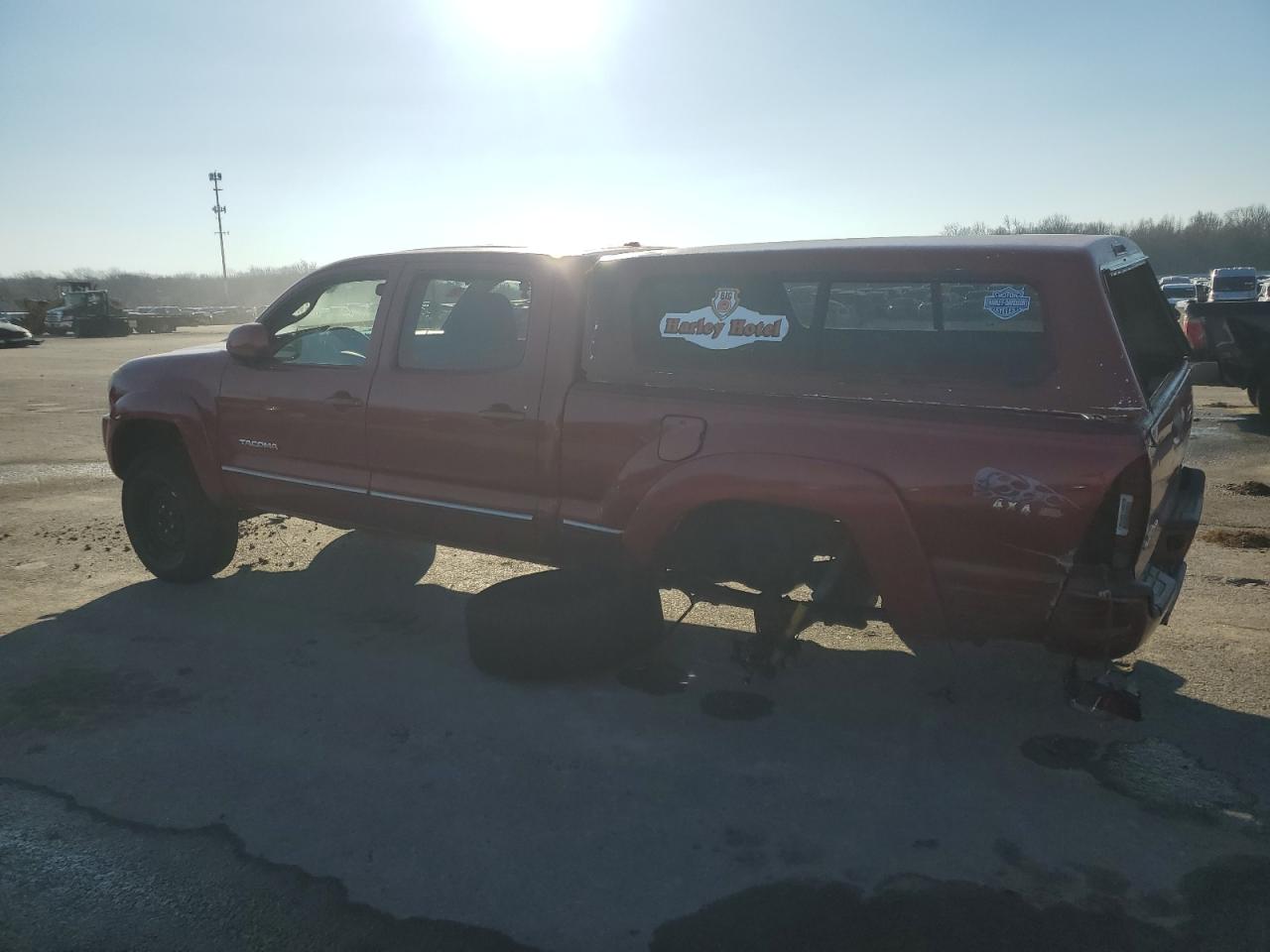 2009 Toyota Tacoma VIN 3TMMU52N29M011099 Copart auction photo, rear end / mechanical damage thumbnail 2