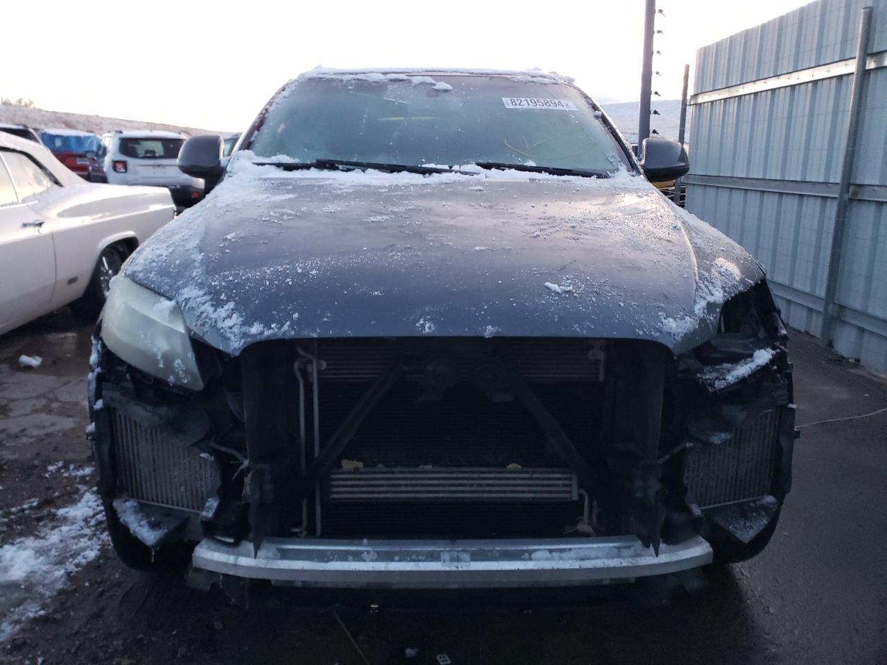 2013 Audi Q7 VIN WA1VMAFE0DD012368 Copart auction photo, rear end / front end damage thumbnail 5