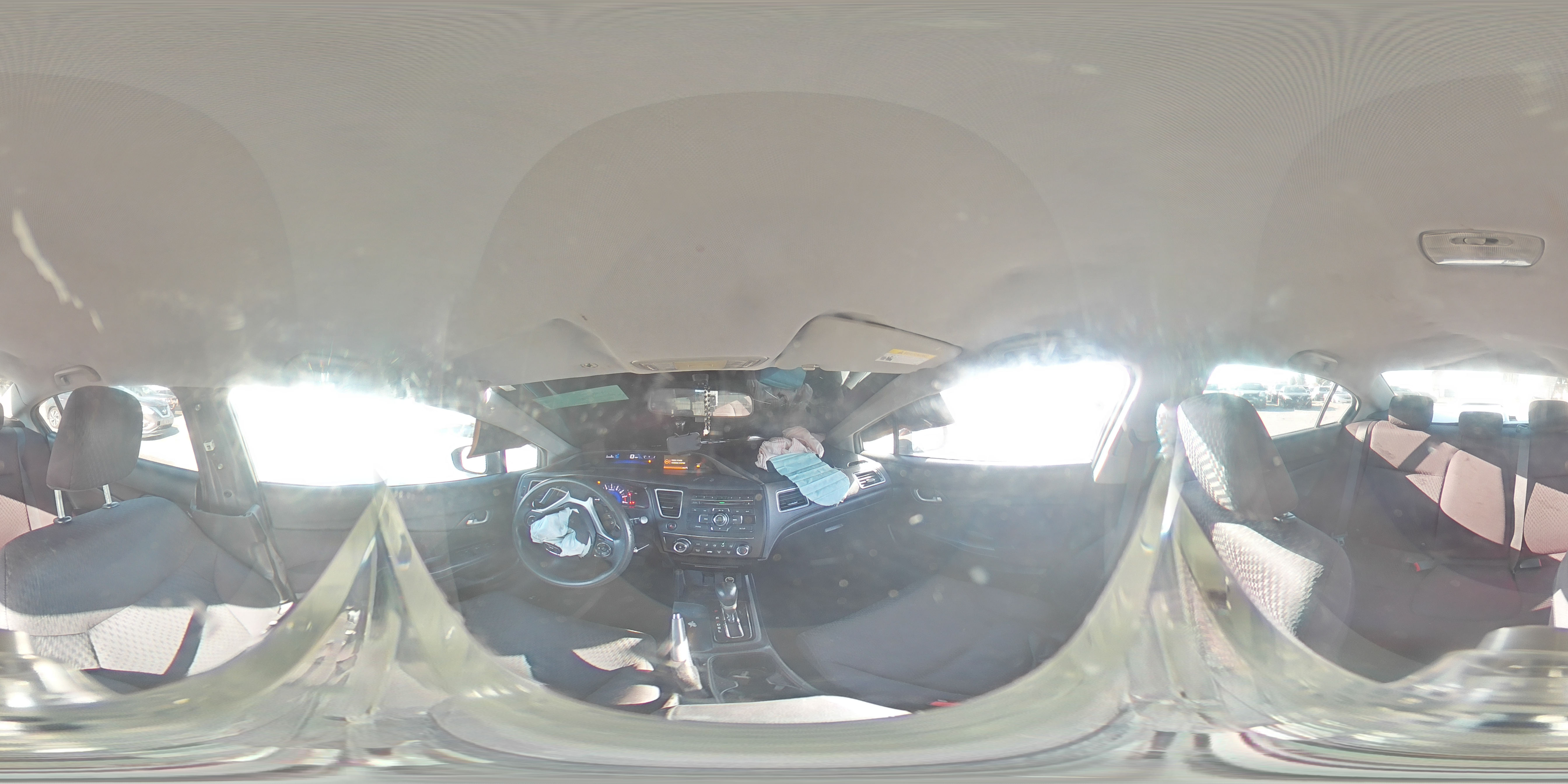 2015 Honda Civic VIN 19XFB2F53FE705572 Copart auction photo, front end damage thumbnail 12