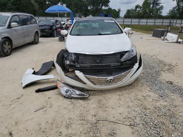 2012 Hyundai Sonata VIN 5NPEC4AC2CH461334 Copart auction photo, side / front end damage thumbnail 5