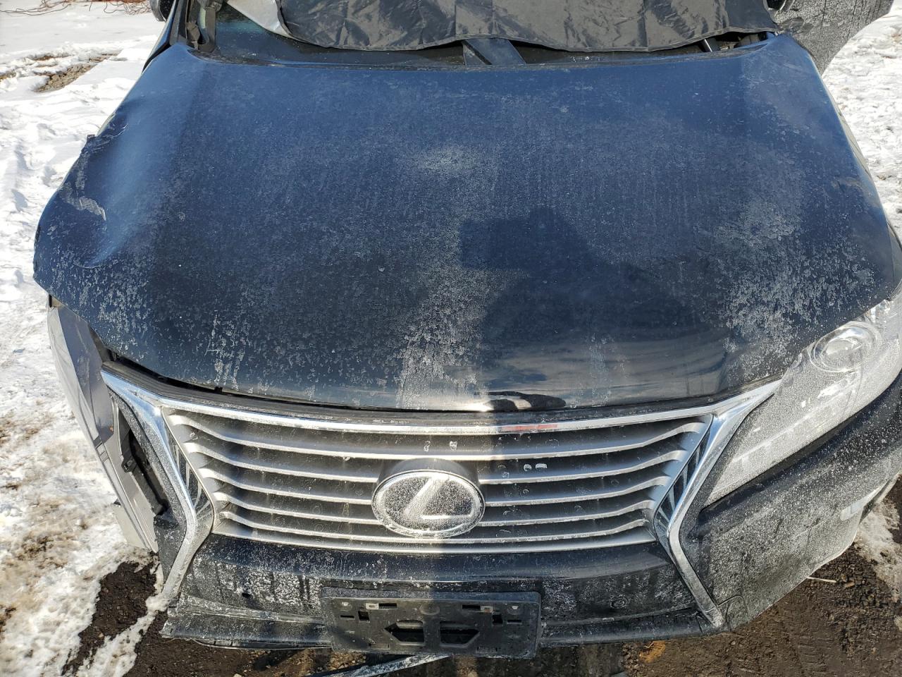 2015 Lexus RX VIN 2T2BK1BA5FC309164 Copart auction photo, front end / undercarriage damage thumbnail 13