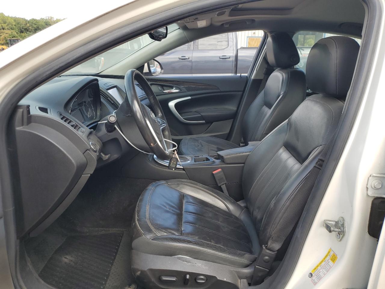 2015 Buick Regal VIN 2G4GP5EX9F9274000 Copart auction photo, front end / side damage thumbnail 7