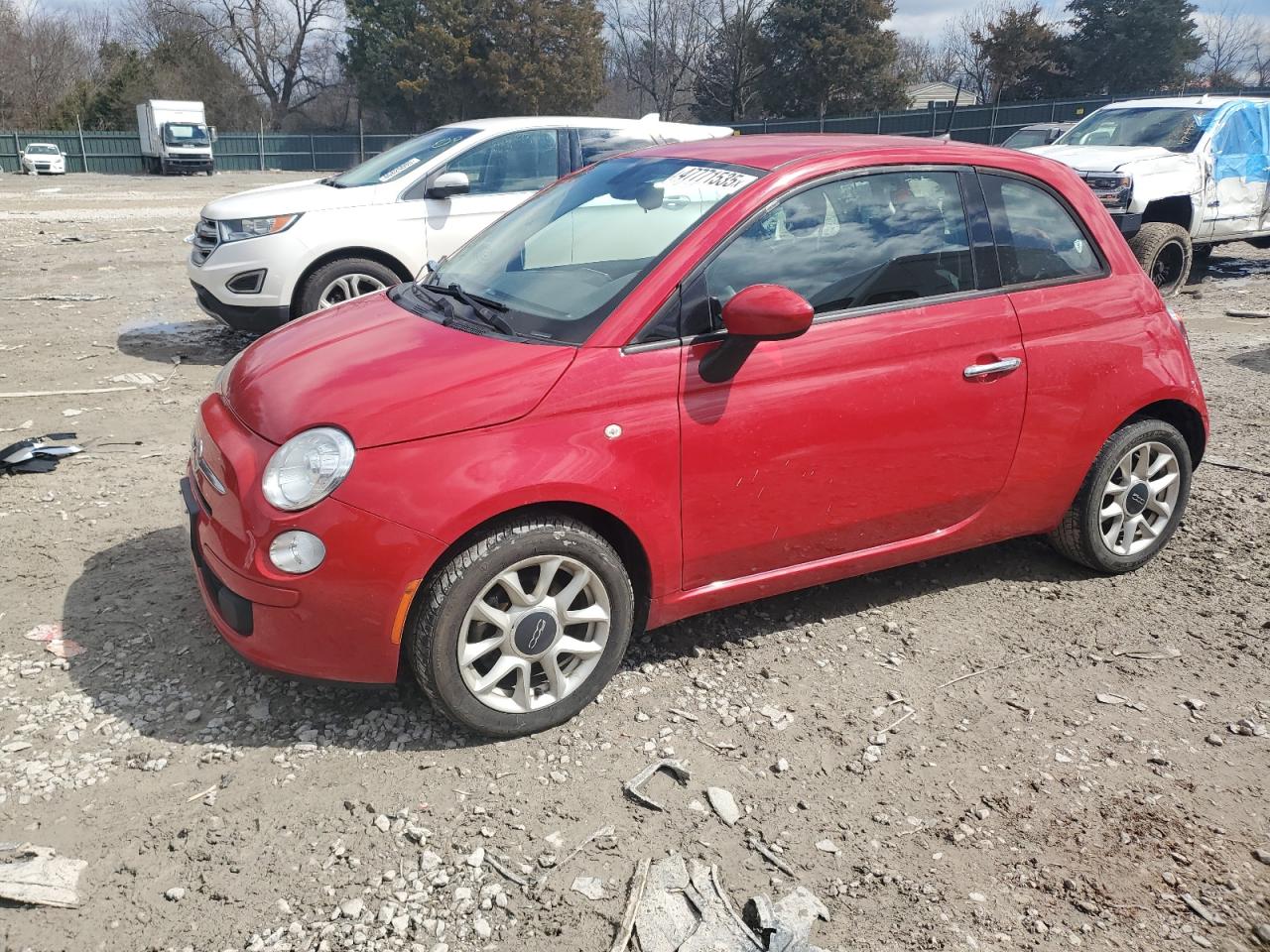 2017 Fiat 500 VIN 3C3CFFKR1HT535920