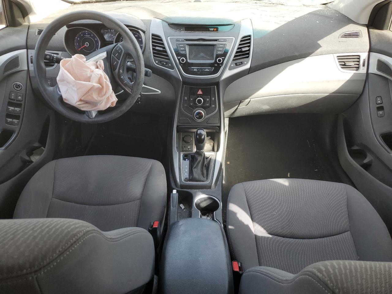 2015 Hyundai Elantra VIN KMHDH4AE4FU303632 Copart auction photo, front end damage thumbnail 8