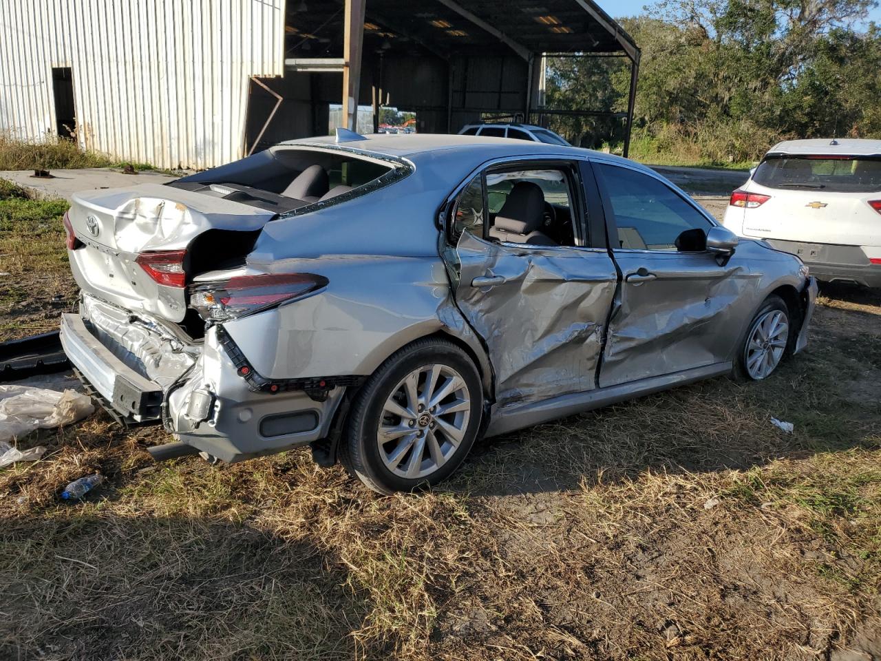 2024 Toyota Camry VIN 4T1R11AK8RU242966 Copart auction photo, all over / rear end damage thumbnail 3