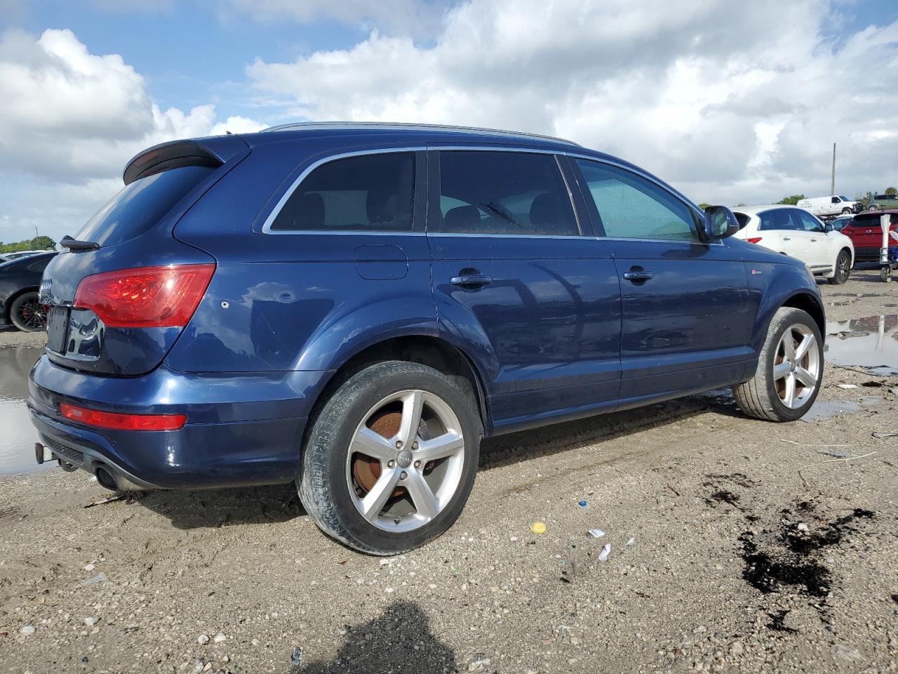 2013 Audi Q7 VIN WA1DGAFE7DD012001 Copart auction photo, front end / minor dent/scratches damage thumbnail 3