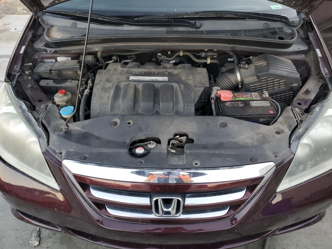 2007 Honda Odyssey VIN 5FNRL38737B436127 Copart auction photo, front end damage thumbnail 12