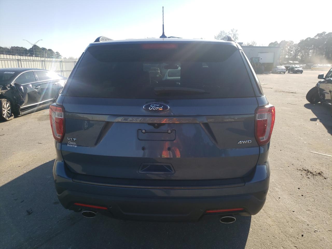 2019 Ford Explorer VIN 1FM5K8D87KGA26468 Copart auction photo, side damage thumbnail 6