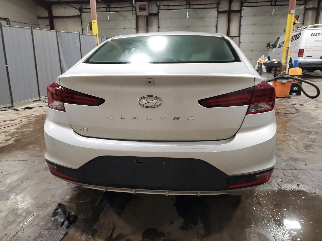 2019 Hyundai Elantra VIN 5NPD74LF9KH444410 Copart auction photo, front end damage thumbnail 6