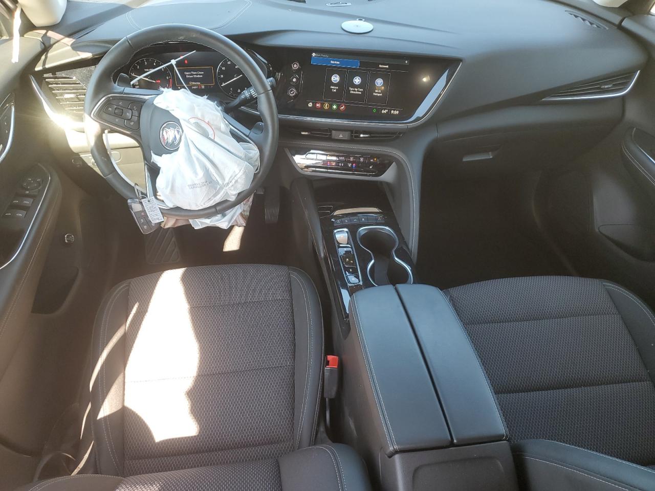 2021 Buick Envision VIN LRBFZMR47MD192124 Copart auction photo, front end damage thumbnail 8