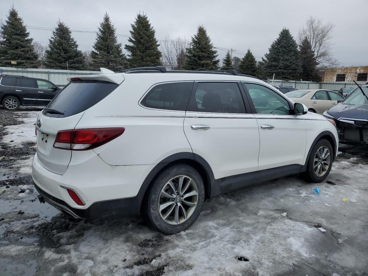 2017 Hyundai Santa Fe VIN KM8SM4HF6HU194577 Copart auction photo, mechanical damage thumbnail 3