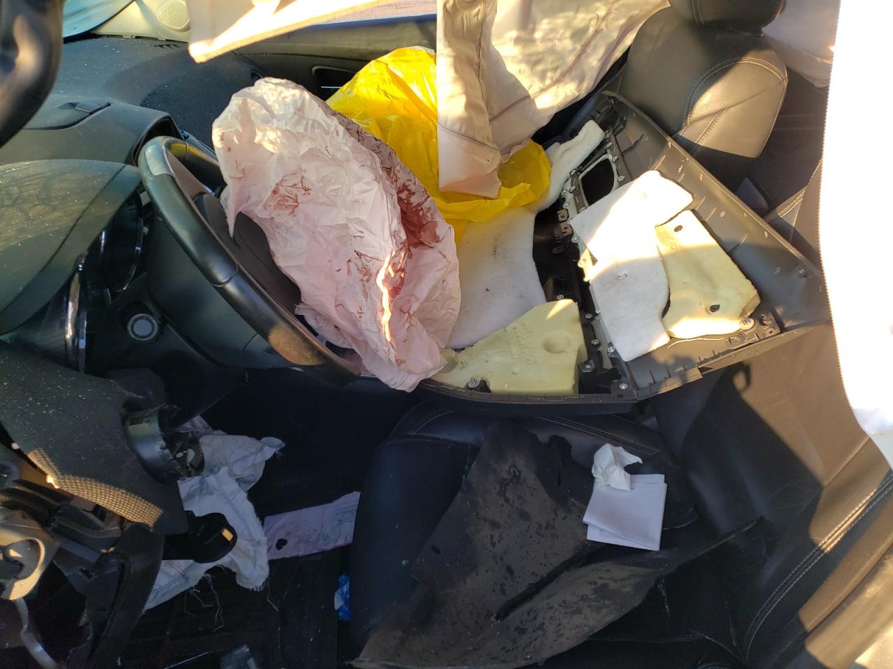 2014 Chevrolet Cruze VIN 1G1PE5SB7E7357615 Copart auction photo, all over damage thumbnail 7