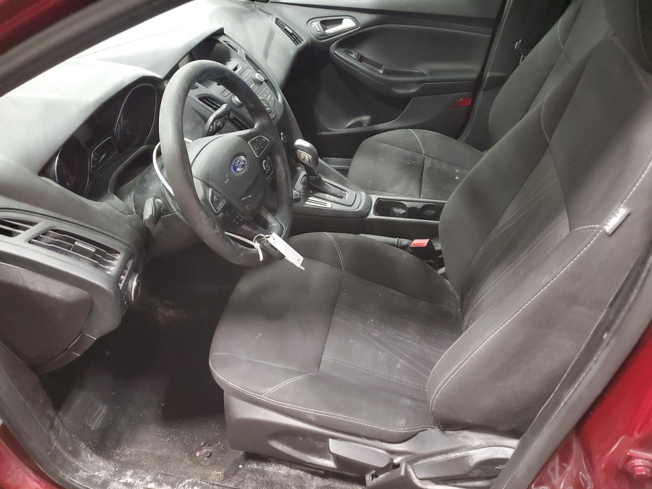 2016 Ford Focus VIN 1FADP3F29GL328314 Copart auction photo, front end damage thumbnail 7
