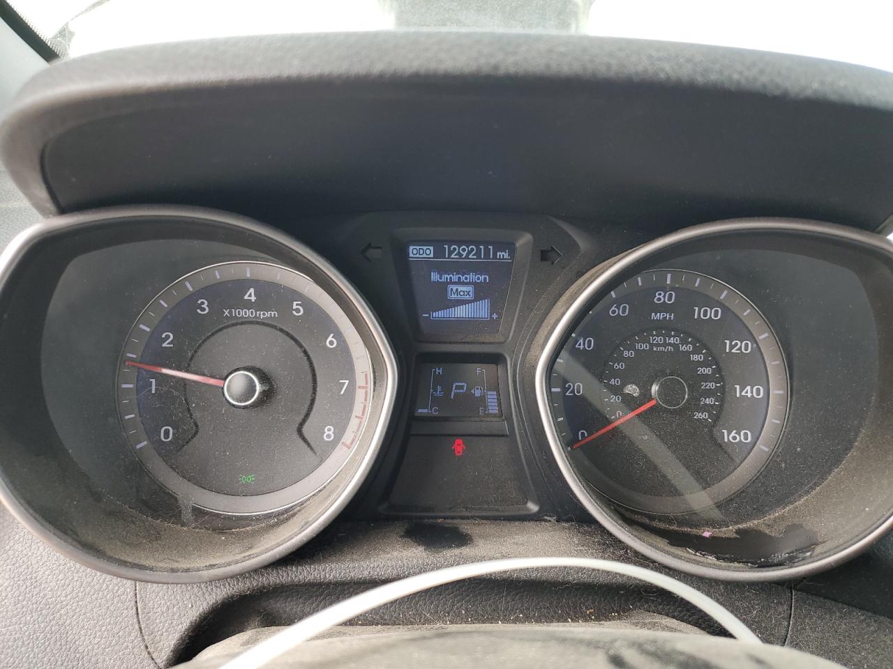 2014 Hyundai Elantra VIN KMHD35LH7EU178703 Copart auction photo, front end damage thumbnail 9