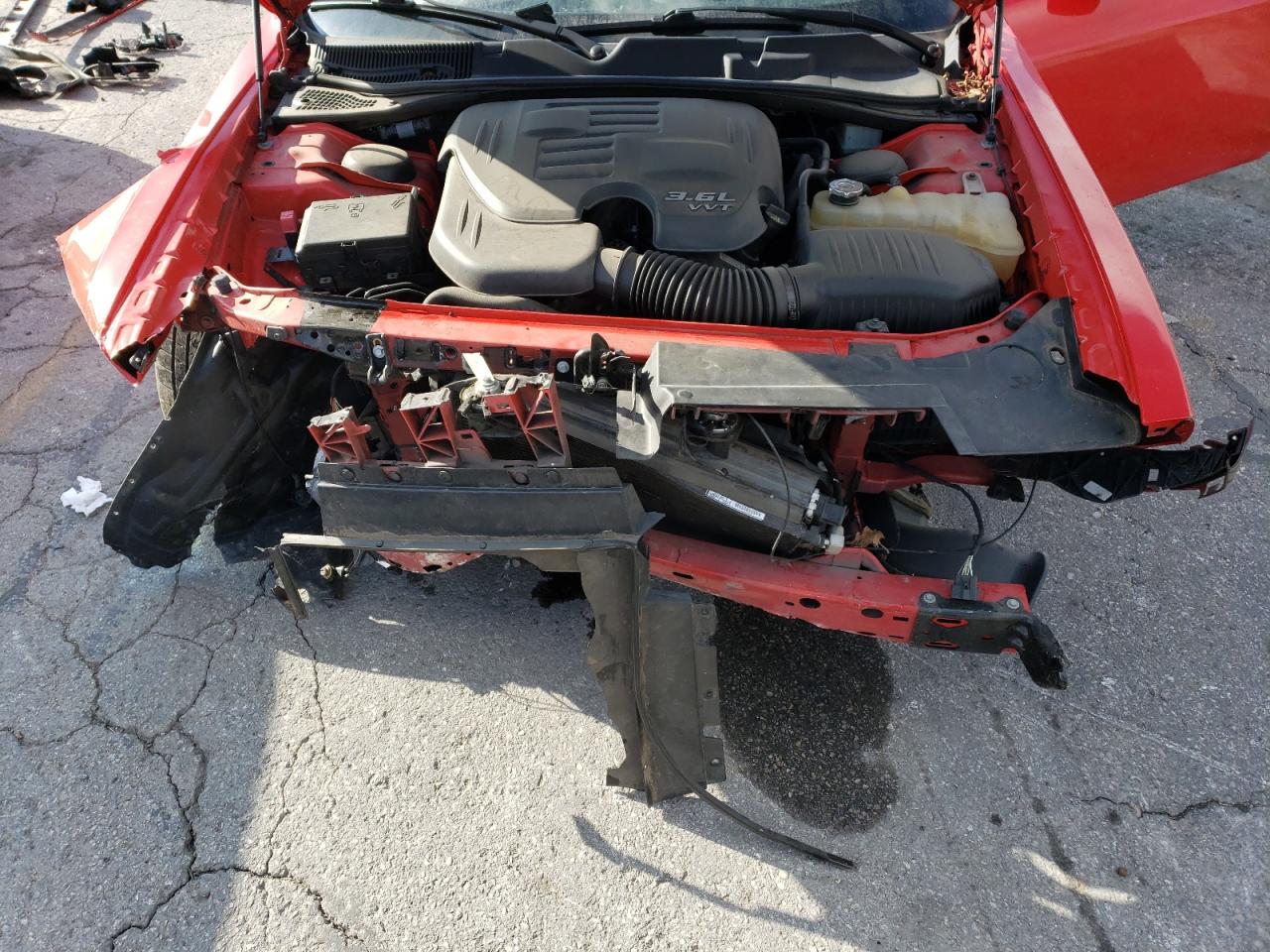 2019 Dodge Challenger VIN 2C3CDZAG9KH687497 Copart auction photo, front end damage thumbnail 11