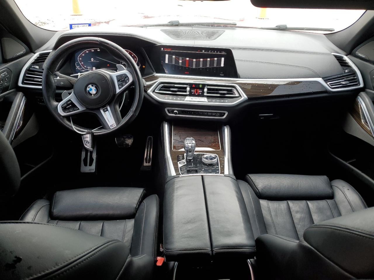 2021 BMW X6 VIN 5UXCY4C01M9G08122 Copart auction photo, front end damage thumbnail 8