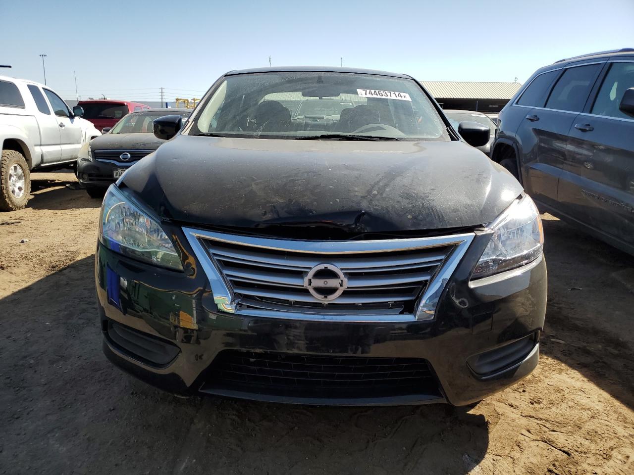 2015 Nissan Sentra VIN 3N1AB7AP4FY360344 Copart auction photo, front end damage thumbnail 5