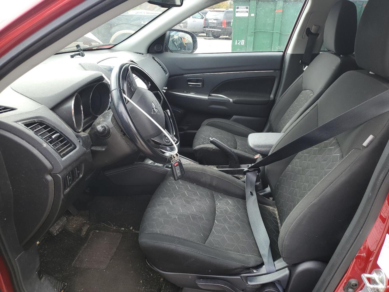 2021 Mitsubishi Outlander VIN JA4ARUAU9MU014619 Copart auction photo, front end damage thumbnail 7