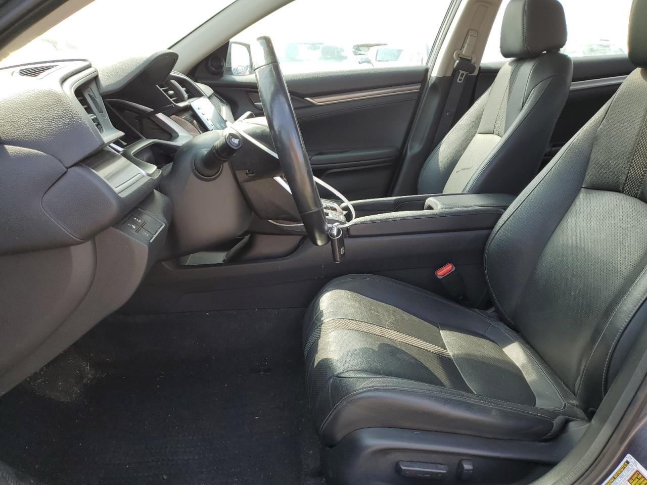 2020 Honda Civic VIN 19XFC1F77LE014632 Copart auction photo, rear end damage thumbnail 7