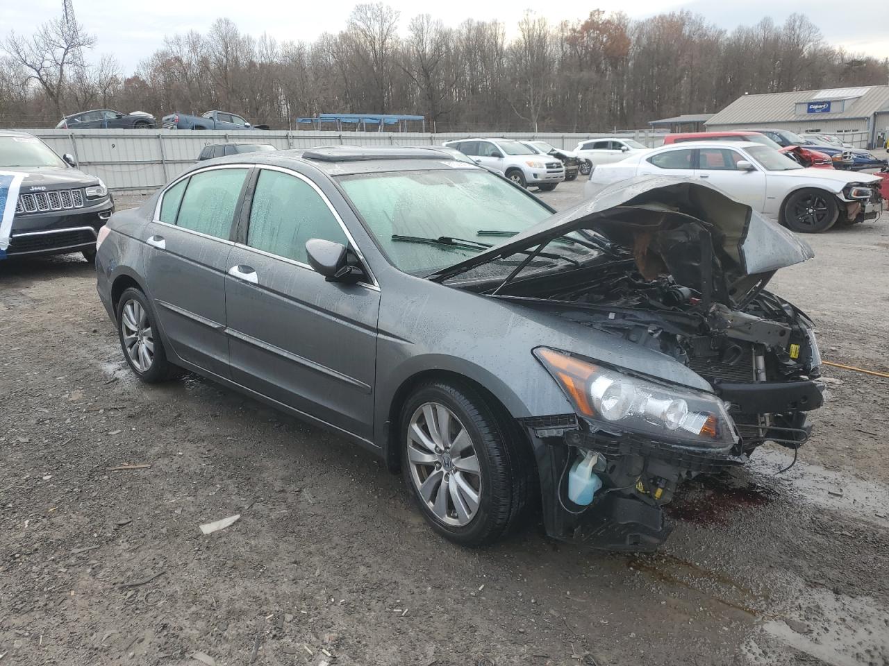 2012 Honda Accord VIN 1HGCP3F79CA003834 Copart auction photo, front end damage thumbnail 4
