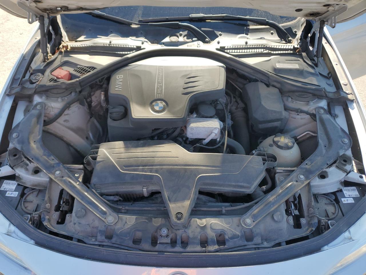 2016 BMW 4er VIN WBA3V7C52G5A25624 Copart auction photo, rear end damage thumbnail 11