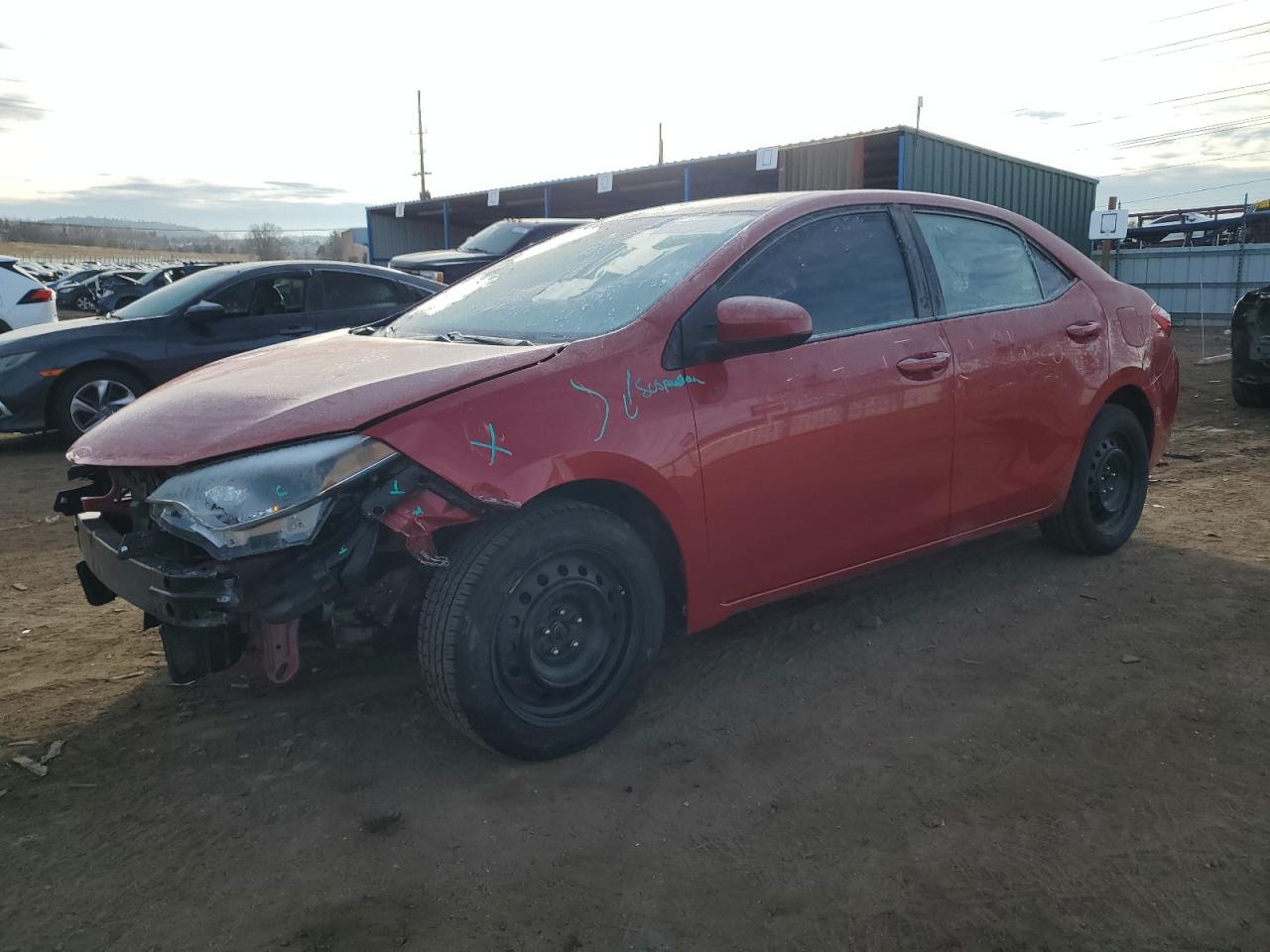 2015 Toyota Corolla VIN 2T1BURHE3FC369242