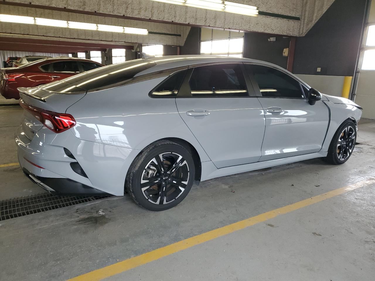 2021 KIA K5 VIN 5XXG64J21MG080739 Copart auction photo, front end / minor dent/scratches damage thumbnail 3