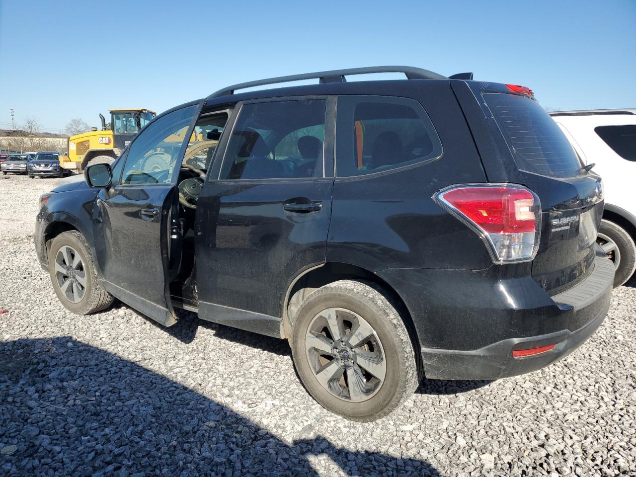 2017 Subaru Forester VIN JF2SJABC8HH525342 Copart auction photo, side damage thumbnail 2