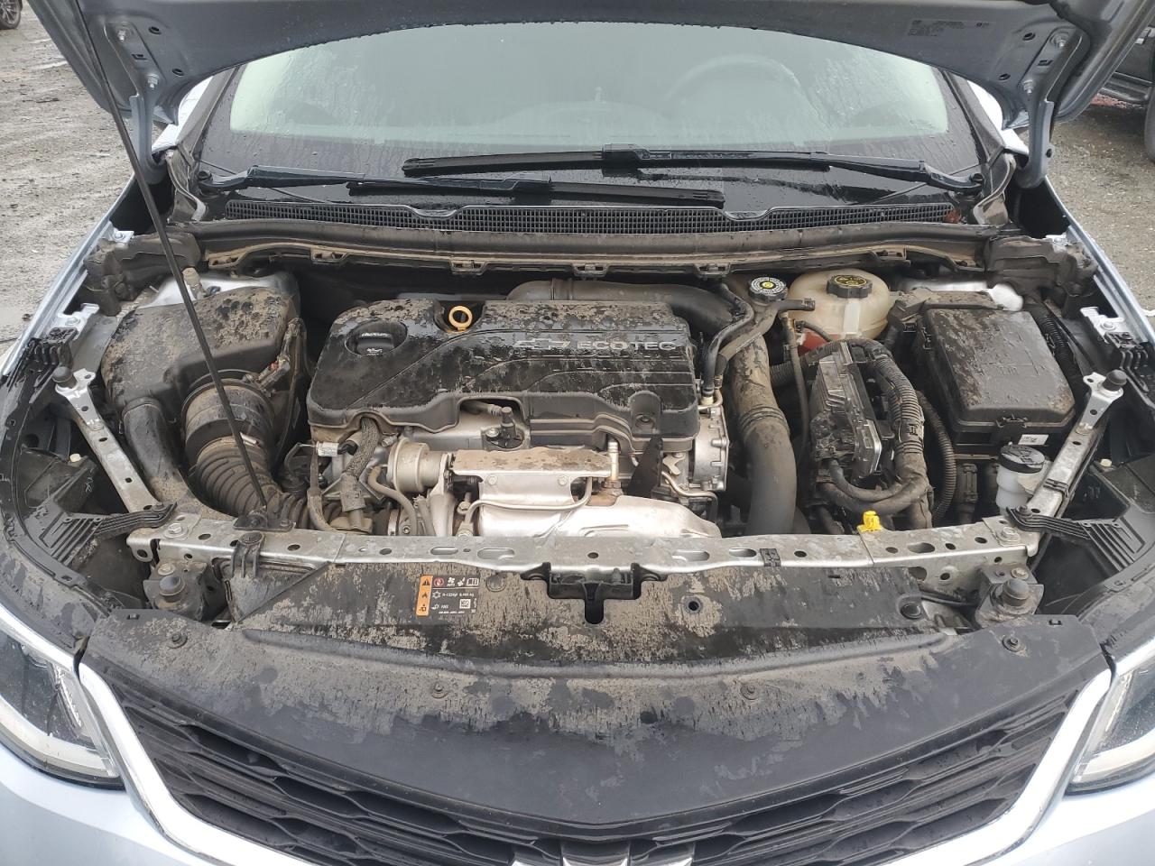 2018 Chevrolet Cruze VIN 1G1BC5SM7J7155305 Copart auction photo, rear end / side damage thumbnail 11