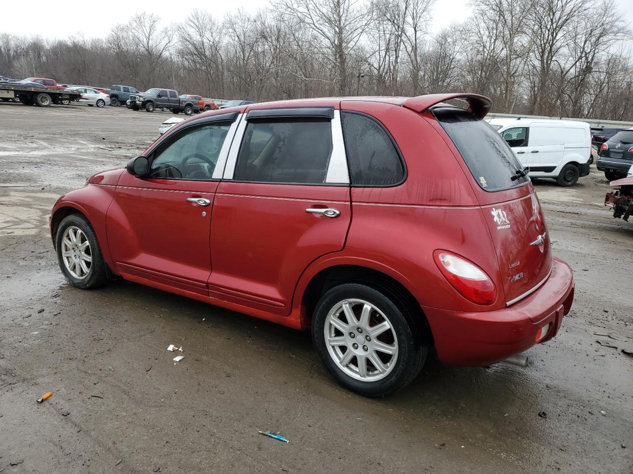 2007 Chrysler PT Cruiser VIN 3A4FY58B77T516613 Copart auction photo, front end / side damage thumbnail 2