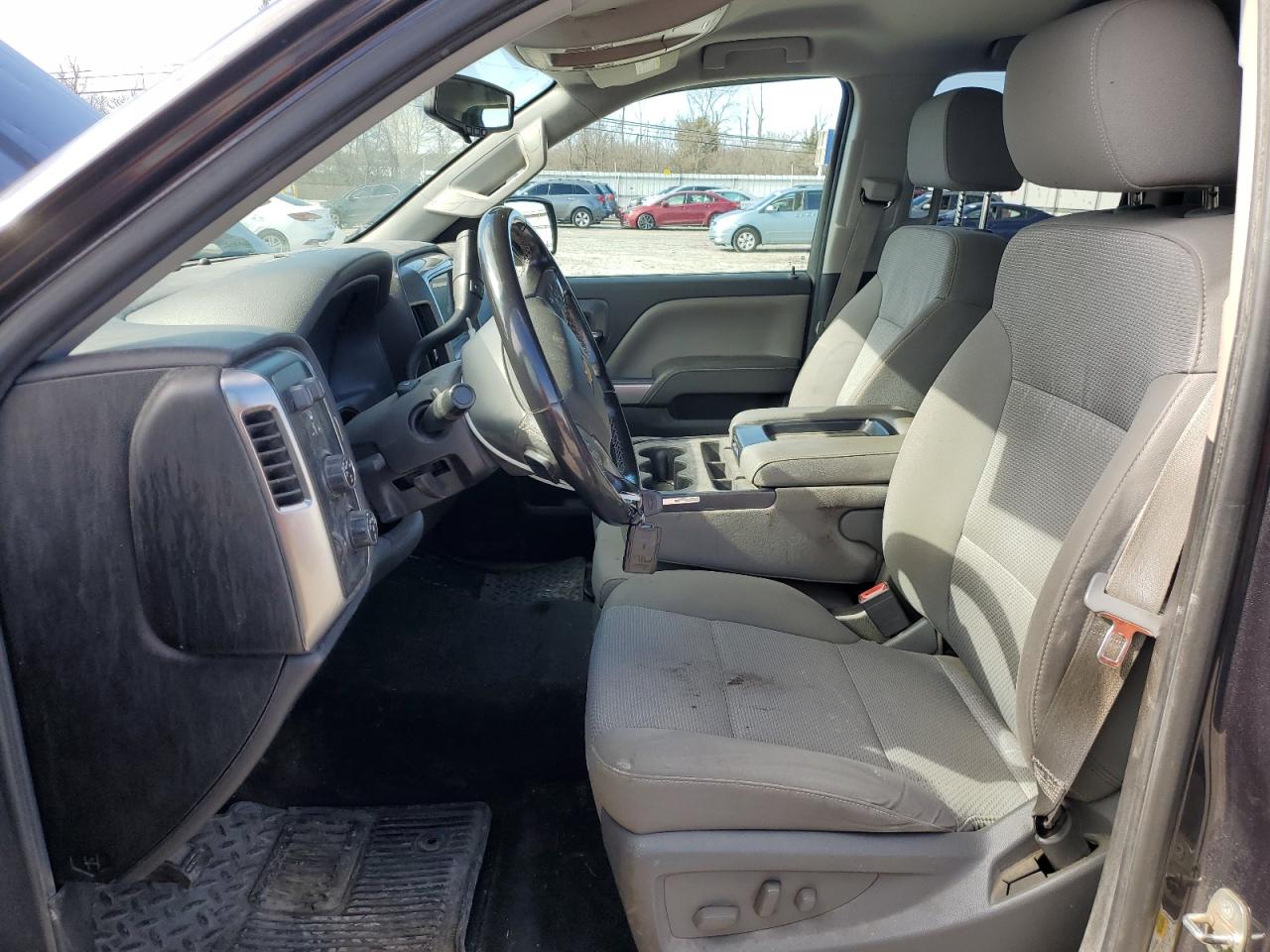2015 Chevrolet Silverado VIN 1GCVKREC9FZ190473 Copart auction photo, vandalism damage thumbnail 7