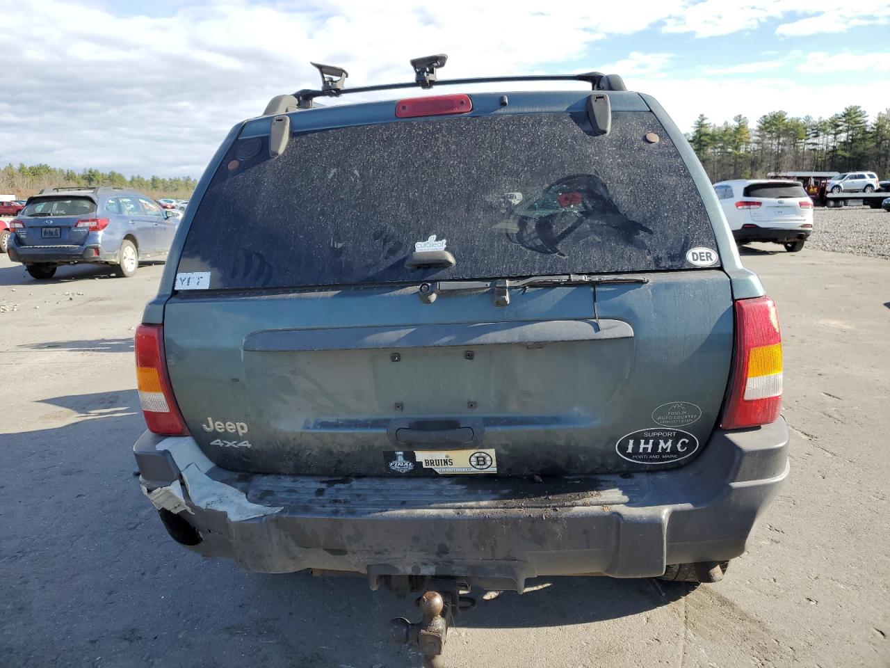 2004 Jeep Grand Cherokee VIN 1J4GW48S84C271963 Copart auction photo, all over damage thumbnail 6