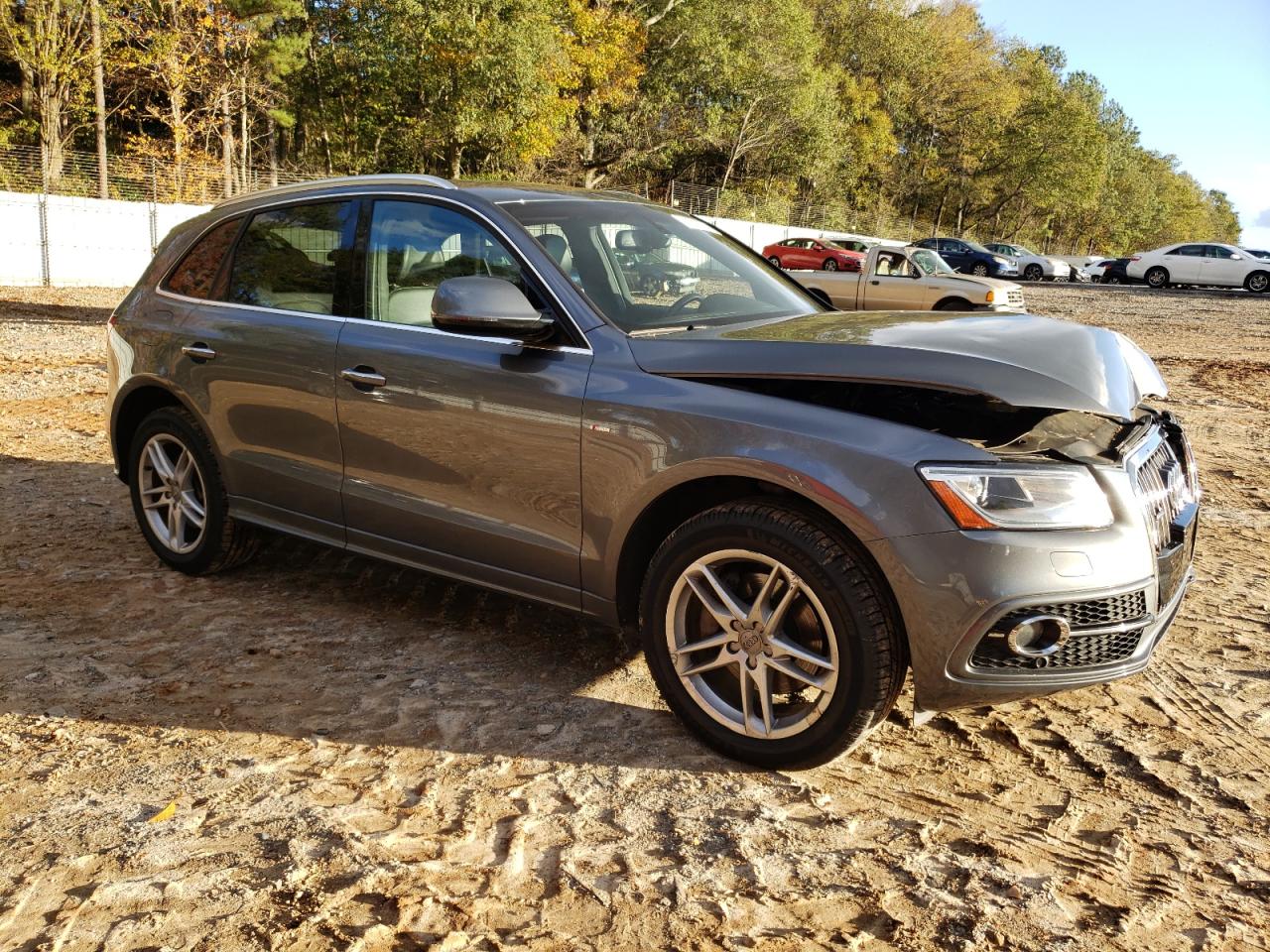 2017 Audi Q5 VIN WA1D7AFP0HA019493 Copart auction photo, front end damage thumbnail 4