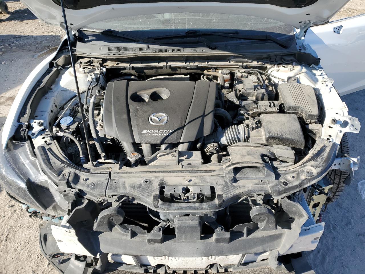 2017 Mazda 6 VIN JM1GL1X51H1109778 Copart auction photo, front end damage thumbnail 11