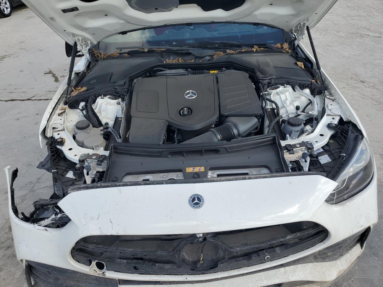 2022 Mercedes-Benz C-klasse VIN W1KAF4HB7NR050161 Copart auction photo, all over damage thumbnail 11