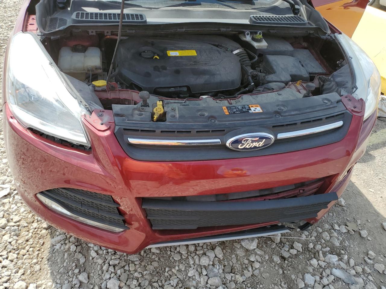 2016 Ford Escape VIN 1FMCU0GX2GUB34544 Copart auction photo, front end damage thumbnail 12