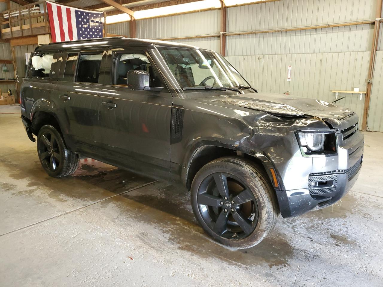 2024 Land Rover Defender VIN SALE2FEU4R2276545 Copart auction photo, rear end / front end damage thumbnail 4