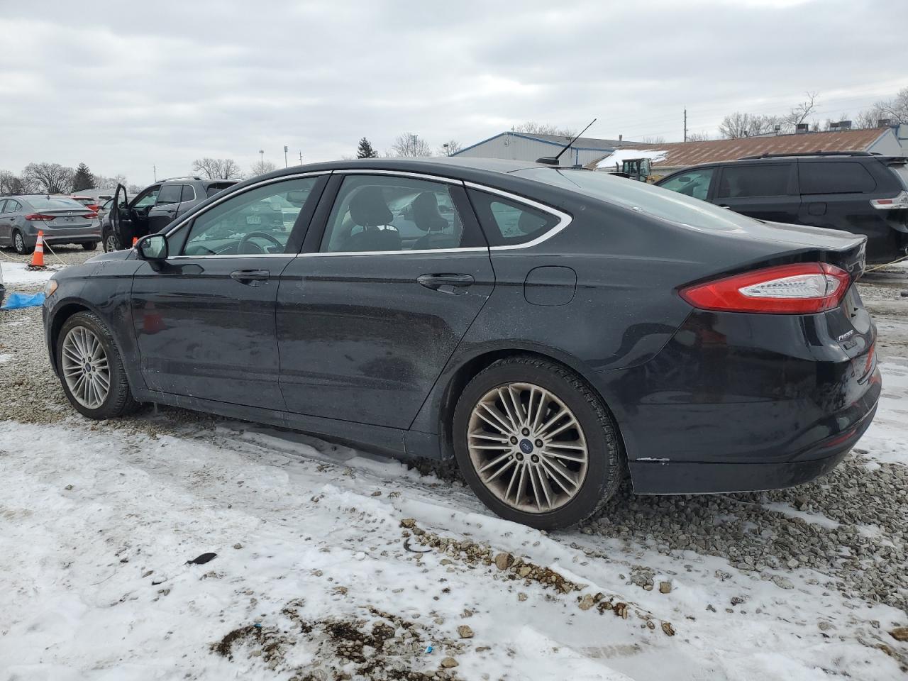 2015 Ford Fusion VIN 3FA6P0HD4FR198058 Copart auction photo, side damage thumbnail 2