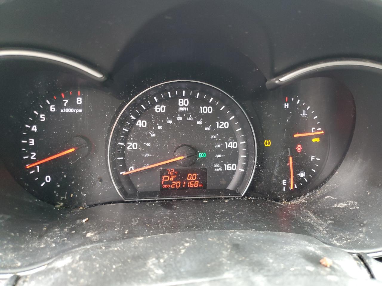 2015 KIA Sorento VIN 5XYKT4A63FG657453 Copart auction photo, rear end / front end damage thumbnail 9