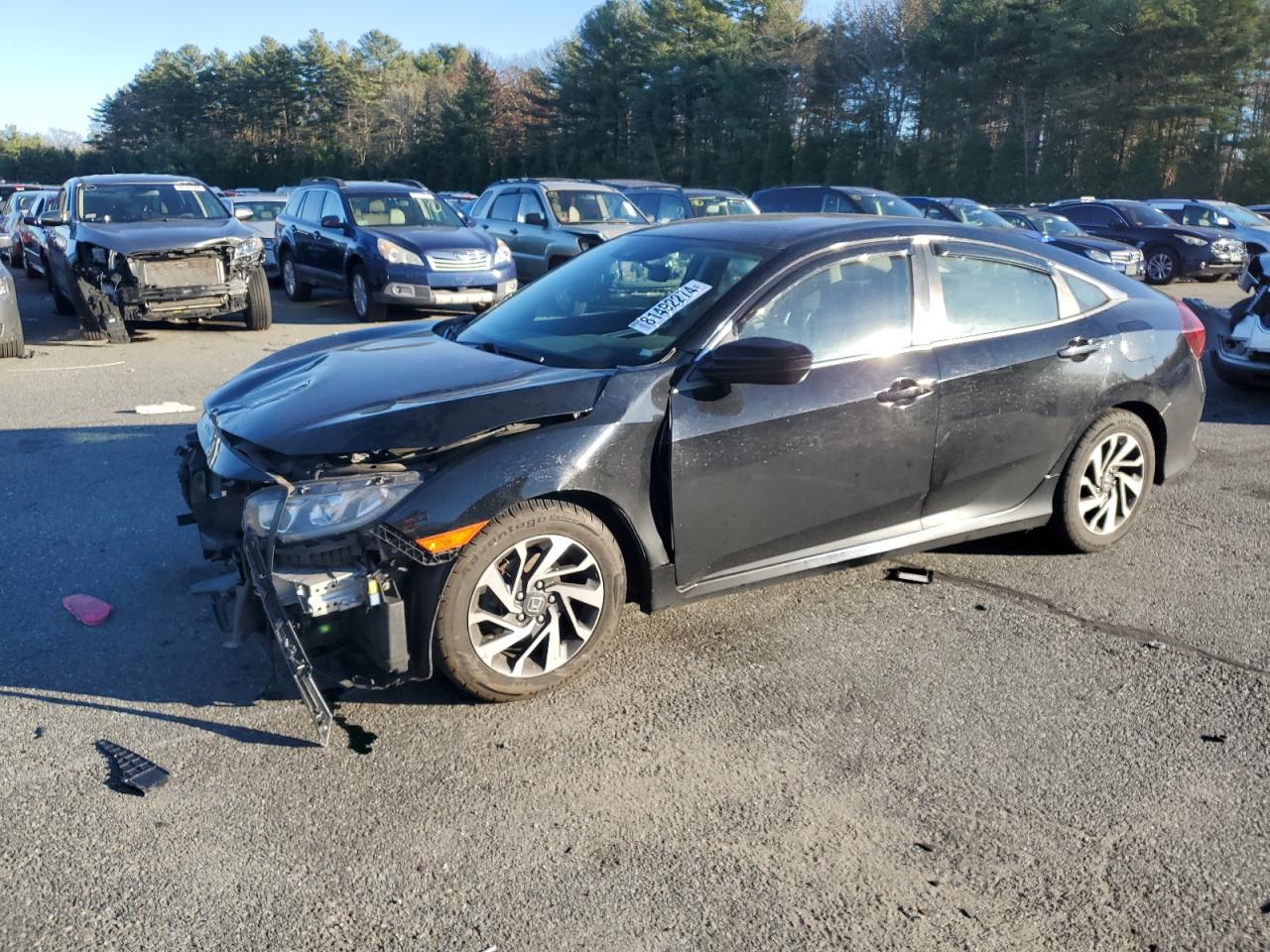 2016 Honda Civic VIN 19XFC2F87GE246569